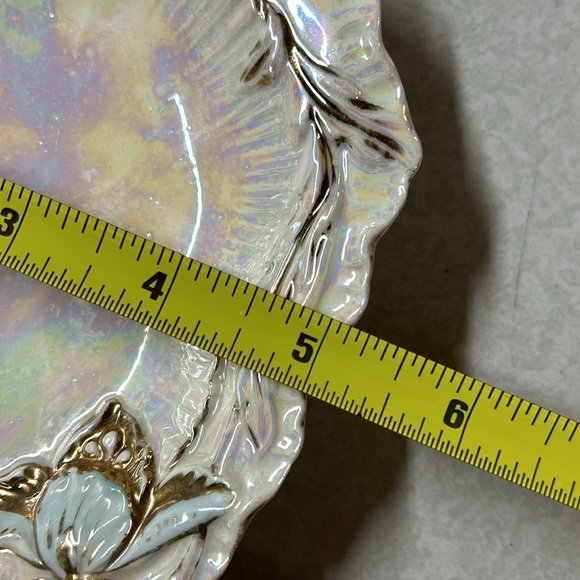 Vintage Mother of Pearl and Gold Dish - Picture 11 of 11